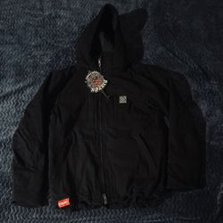 NEW Dixxon Foreman 2.0 Men's Jacket With Removable Hood Black Size M