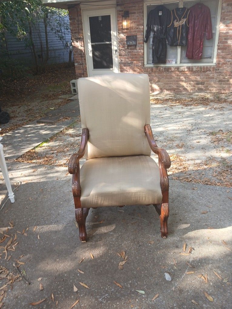 Huge Silk Chair