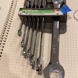 7 Piece Combo Wrench Set, New