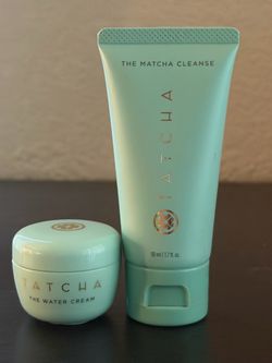 Tatcha Matcha Cleanse + Tatcha Water Cream Travel Duo Set