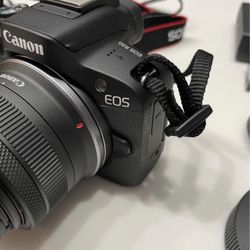 Canon EOS R50 Mirrorless Camera With RF-S18-45mm Lens Kit