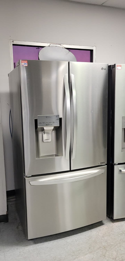 LG French Door Fridge – Stainless, Ice & Water Dispenser