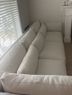 White/ cream couch