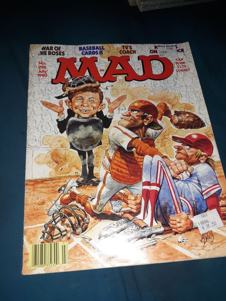 Mad July 1990 #296