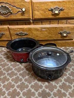 Hamilton Beach Programmable Slow Cookers – Set of 2 Crock Pots