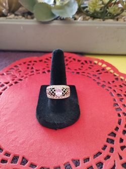 Vintage Look Women's Size 8 Lattice Ring