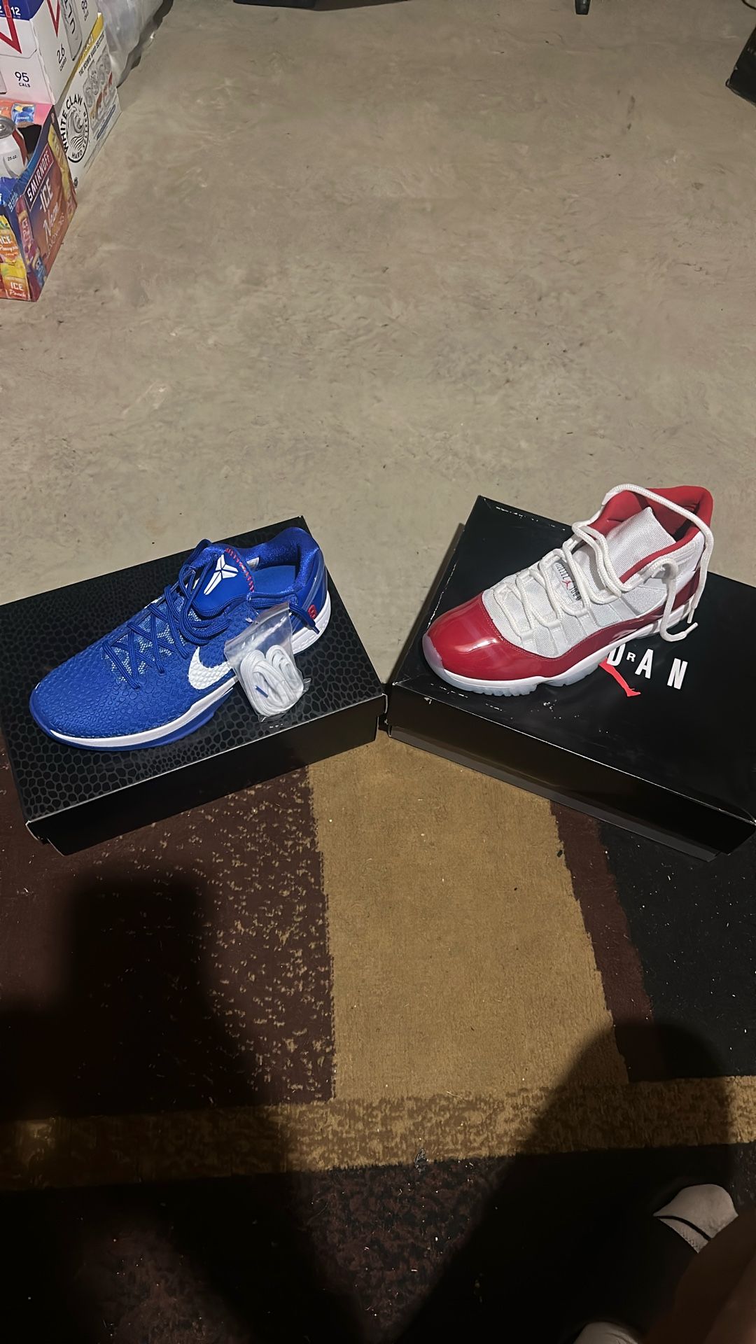 Jordan 11 And Kobe Dodger Blue