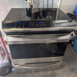 Stainless Glass Top Stove (NOW $450)