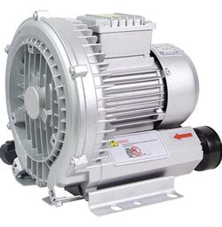 Industrial Vortex Air Blower Pump, Commercial Electric Air Pump,Regenerative Blower,for Factories Dust Removal and Ventilation,120W/220V