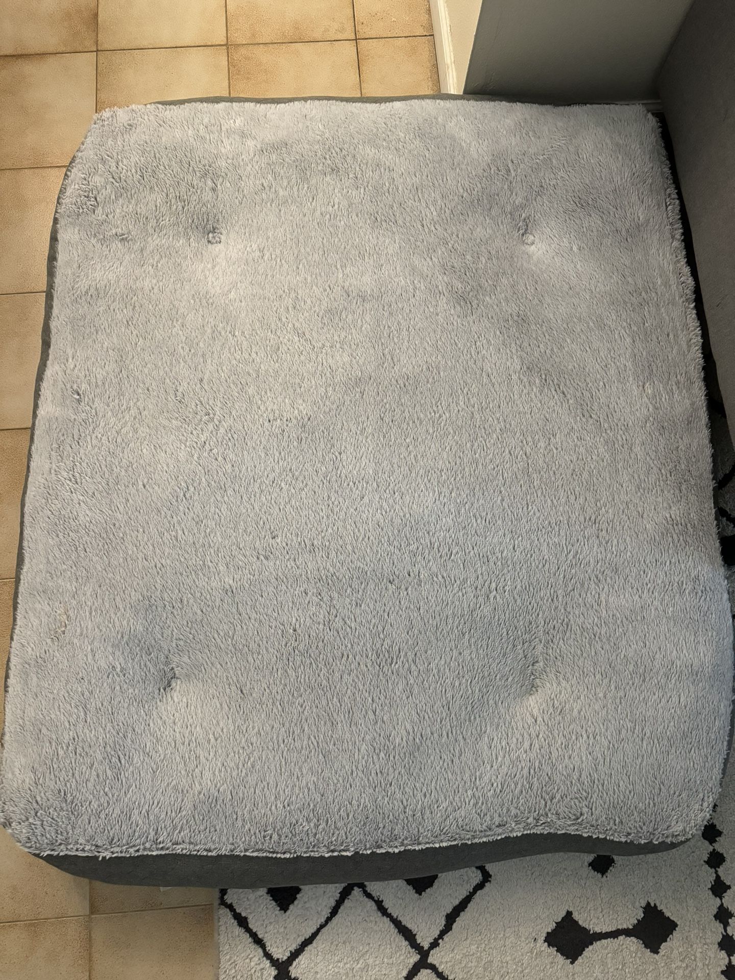 Top Paw Plush King Dog Bed