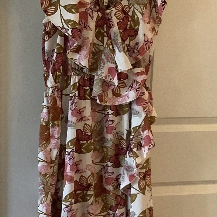 Butterfly Summer dress - Plus Size 2X