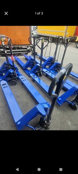 Uline 5500 Pallet jacks $199-259ea
