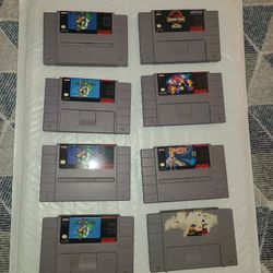 25 SNES Games Super Nintendo Famicom Games Only