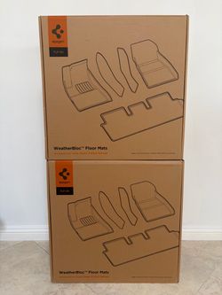 Tesla 2024-2027 Spigen WeatherBloc Floor Mats