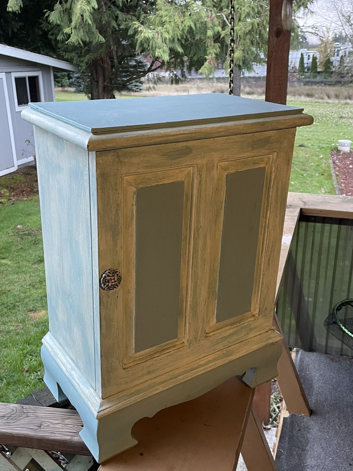 Baby Blue Cabinet