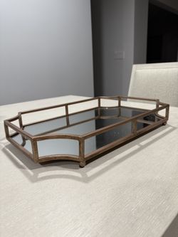 Luxury Mirror Vanity Tray