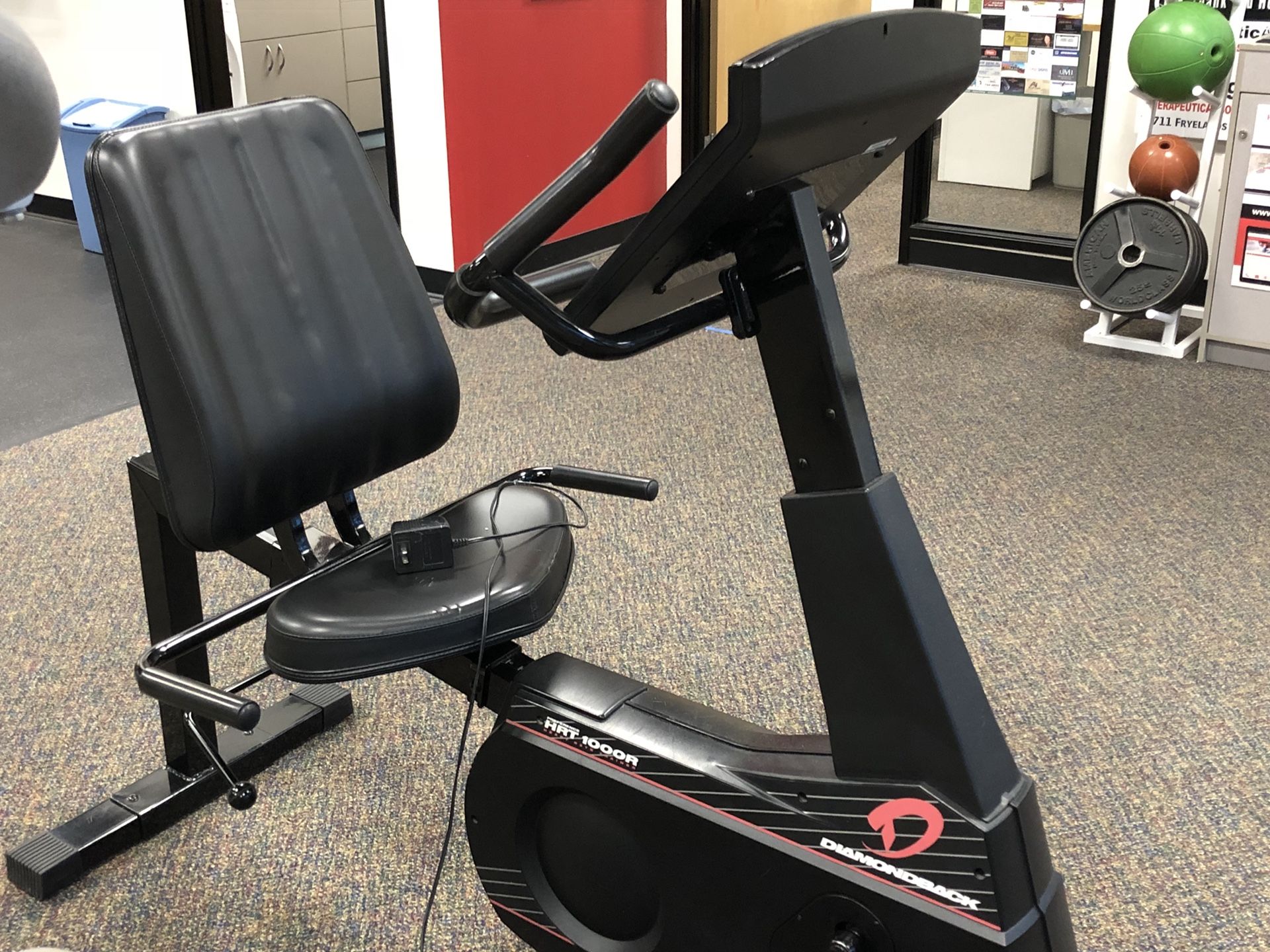 Diamondback recumbent bike HRT 1000 for Sale in Monroe, WA OfferUp