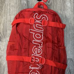 🟥 Red 🟥 Supreme Backpack