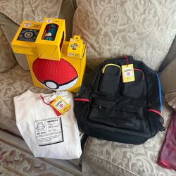 Pokemon x Target Backpack, Kickball, Shirt, Speaker, etc