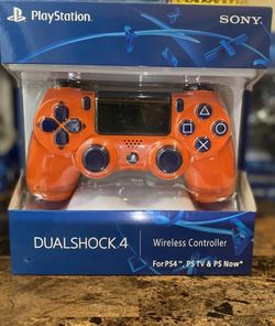 DualShock 4 Wireless Controller for PlayStation 4 - Sunset Orange