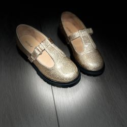 Cat & Jack Mary Jane Gold Shoes
