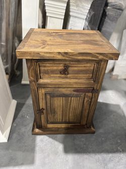 Night Stand Made Of Wood Brand New 
