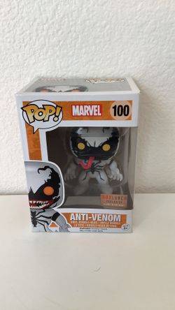 Funko pop Marvel anti-venom #100 glow in the dark box lunch exclusive