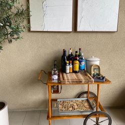 Vintage Italian Bar Cart