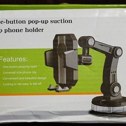 Mechanical Arm Phone Holder With Suction Cup 