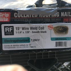 Grip Rite 15deg Coil Roofing Nails