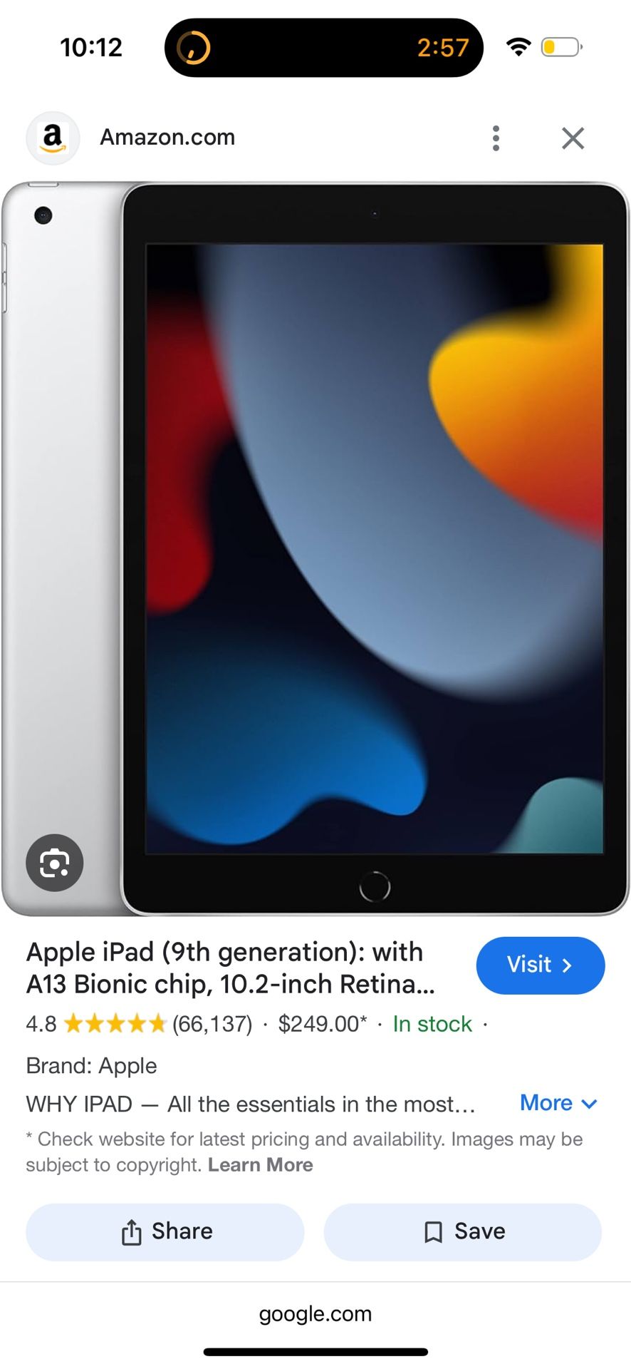 iPad iPad9