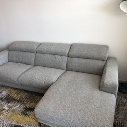  Power Reclining Sectional Sofa + Rug – Living Spaces