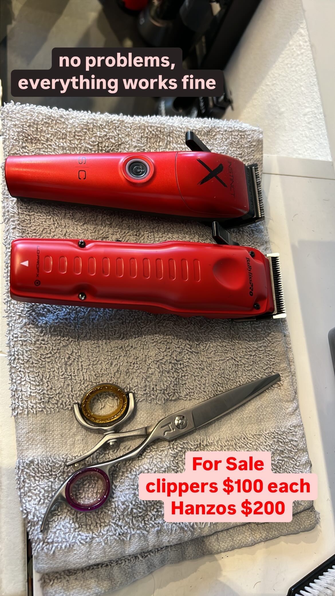Babyliss Style Craft gamma clippers