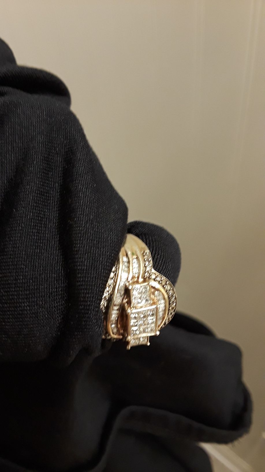 Real diamonds big ring for Christmas