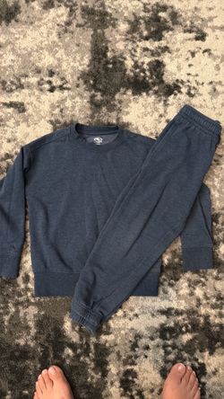 Boys sweat pants and pull over