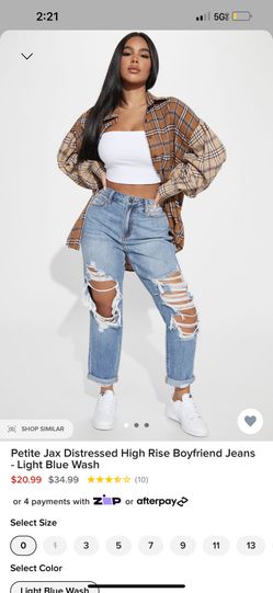 Fashion Nova Boyfriend Jeans 