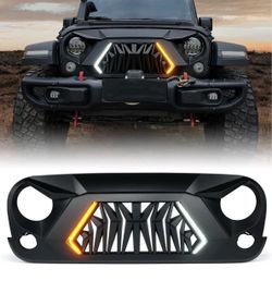 Xprite Front Grille for 2007-18 Jeep Wrangler JK