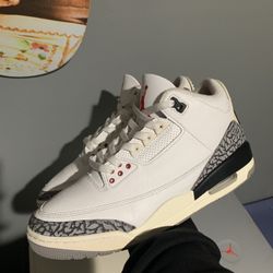 Air Jordan 3 White Cement 