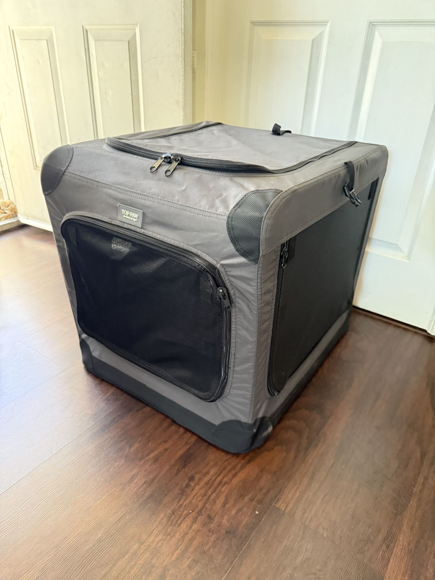 Top Paw Indoor & Outdoor Portable Dog Crate