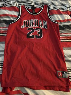 Red And Black Jordan Jersey