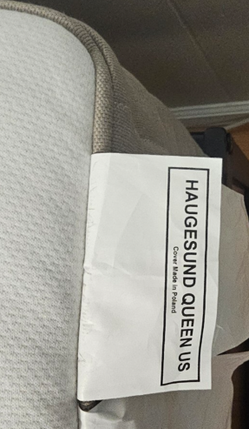 IKEA Mattress Q Size_HAUGESUND with Flame