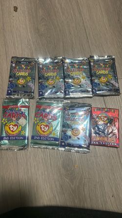 Collector cards beanie babies