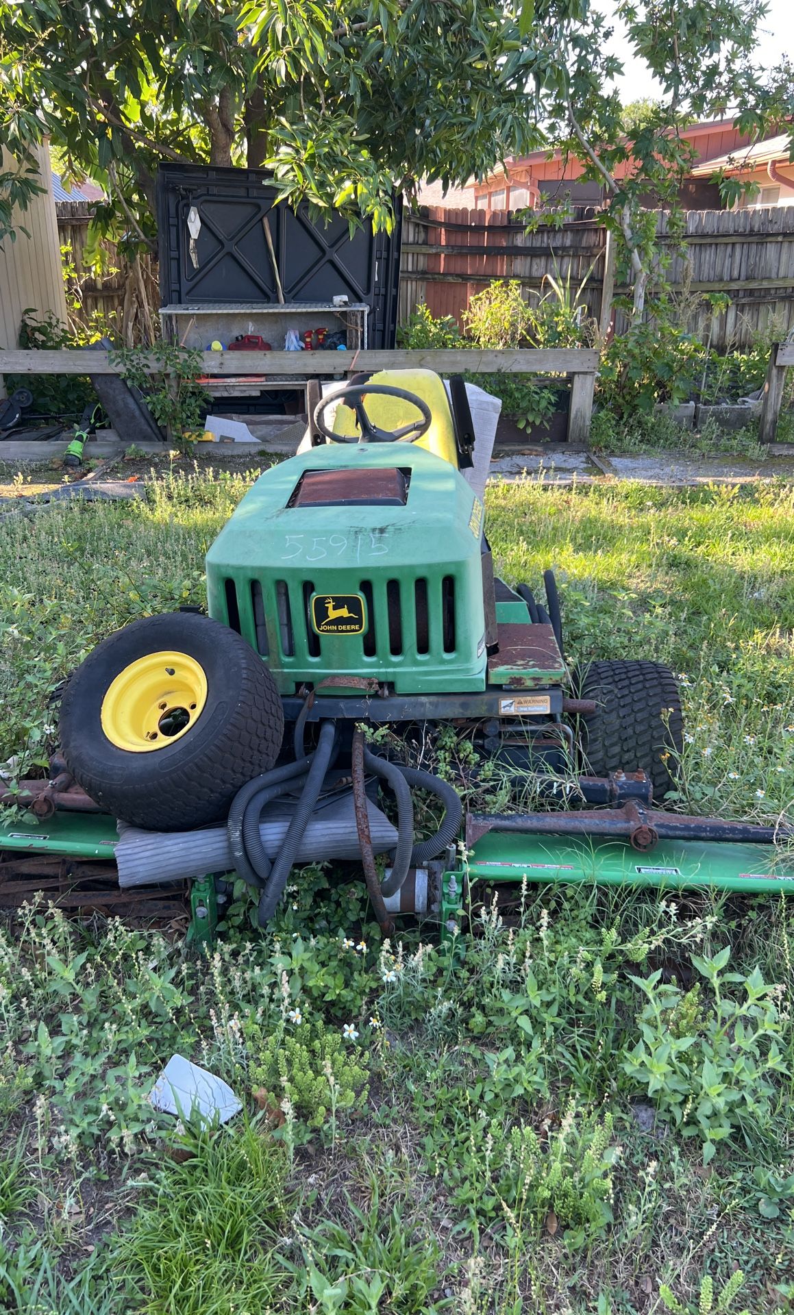 John Deere Diesel Mower