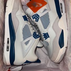 Retro 4 Military Blue 