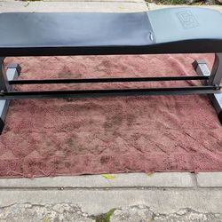 TSA FLAT BENCH WITH SINGLE DUMBBELL RACK UNDERNEATH  
7111.S WESTERN WALGREENS 
$55. CASH ONLY AS IS 