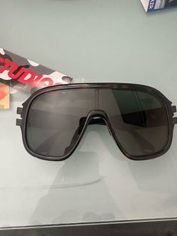 Gucci Tortoiseshell Oversize Mask Sunglasses
