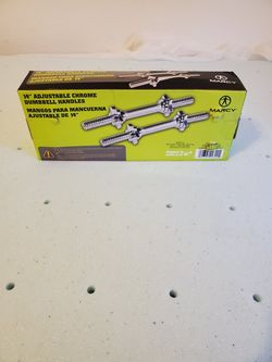 Marcy dumbells with threaded locks