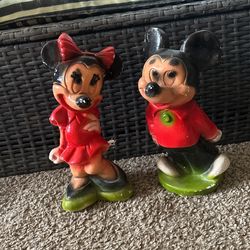 Minnie And Mickey Mouse