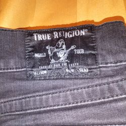 True Religion Black Jeans