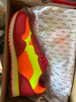 Fila Sneakers Red Orange Yellow